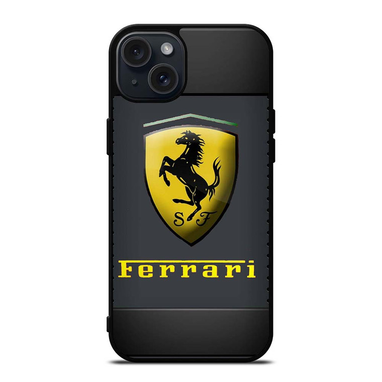 FERRARI LOGO  iPhone 15 Plus Case Cover