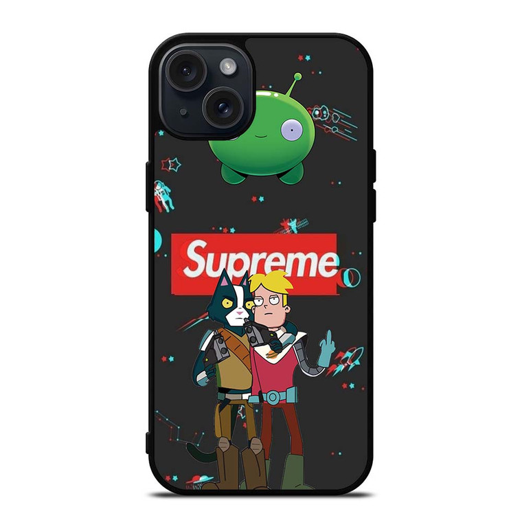 FINAL SPACE SUPREME CARTOON iPhone 15 Plus Case Cover