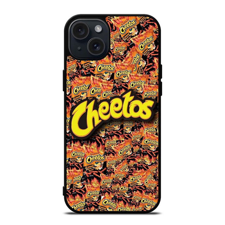 FLAMIN HOT CHEETOS COLLAGE iPhone 15 Plus Case Cover