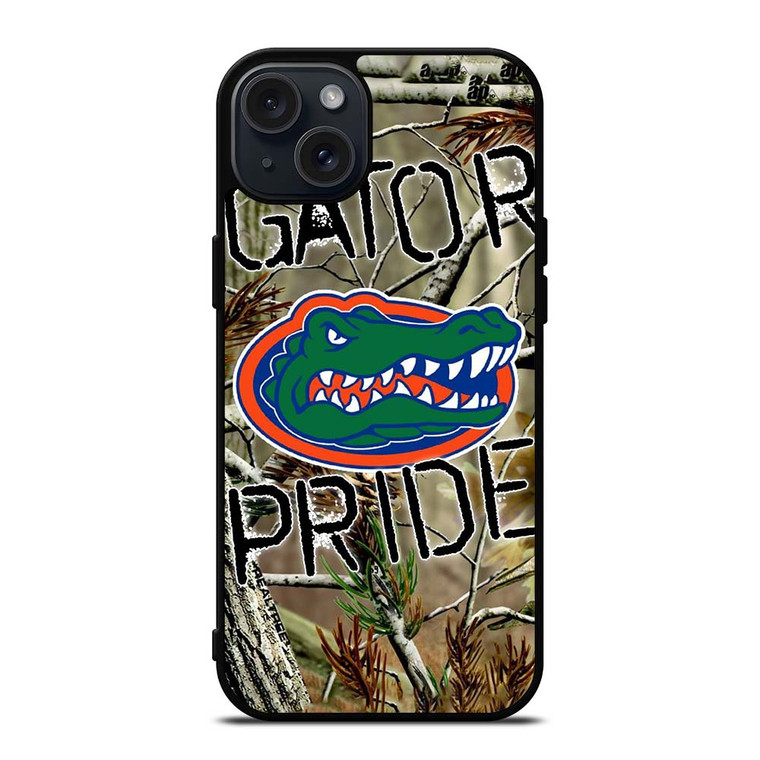 FLORIDA GATORS CAMO iPhone 15 Plus Case Cover