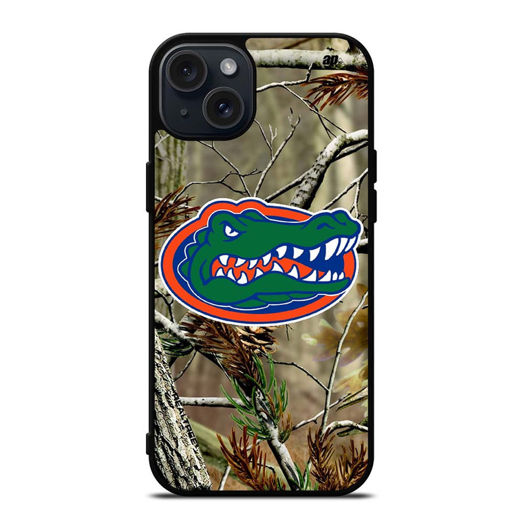 FLORIDA GATORS CAMOUFLAGE iPhone 15 Plus Case Cover
