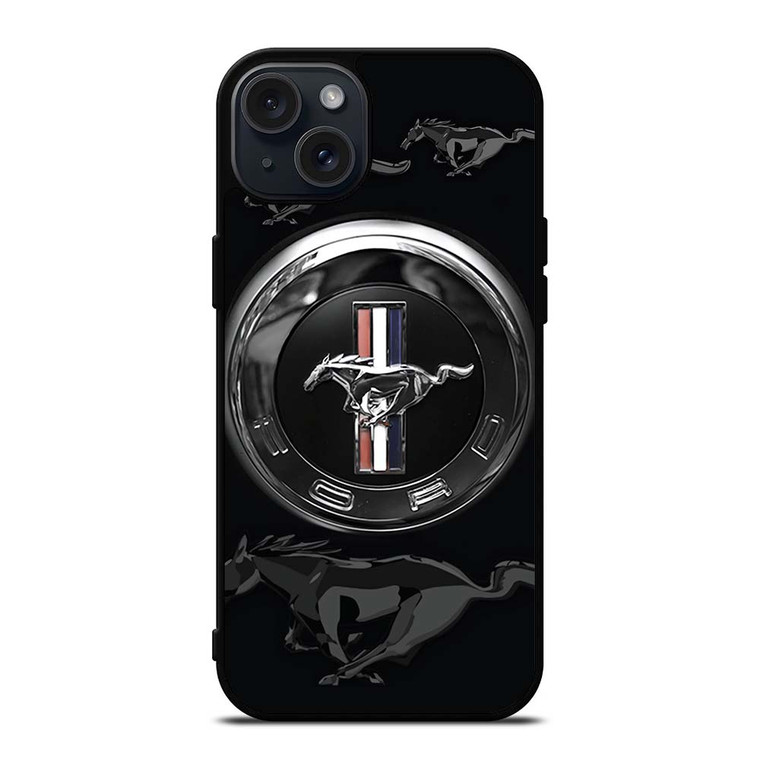 FORD MUSTANG EMBLEM iPhone 15 Plus Case Cover
