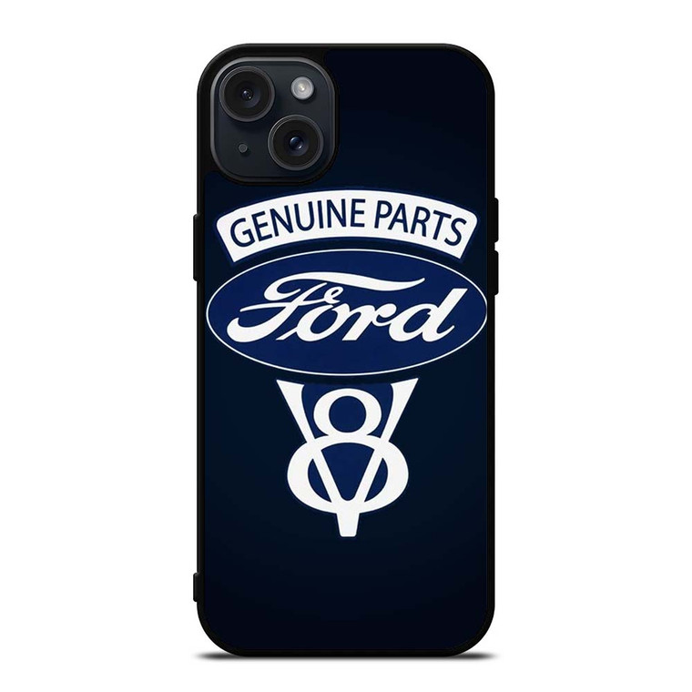 FORD V8 ENGINE LOGO iPhone 15 Plus Case Cover