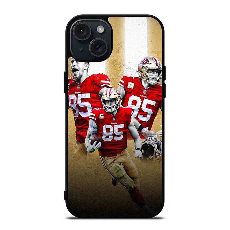 GEORGE KITTLE SAN FRANCISCO 49ERS MLB 2 iPhone 15 Plus Case Cover