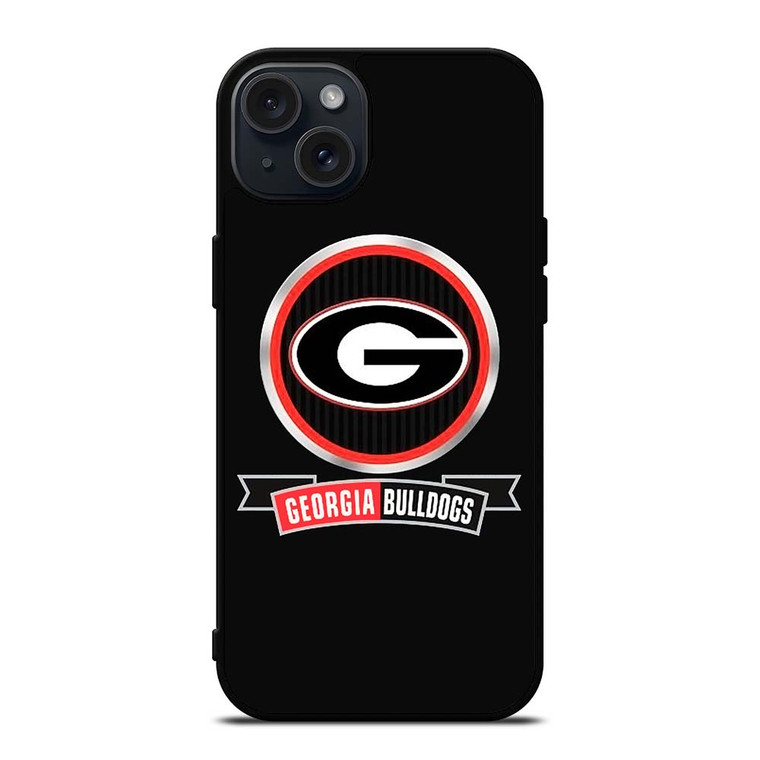 GEORGIA BULLDOGS UNIVERSITY NFL LOGO iPhone 15 Plus Case Cover
