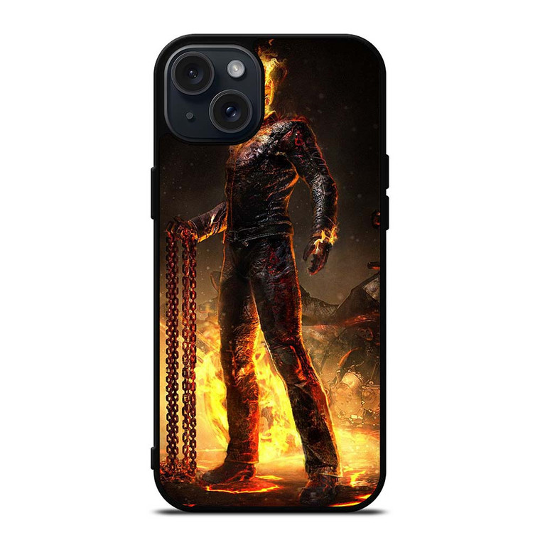 GHOST RIDER CHAIN FIRE iPhone 15 Plus Case Cover