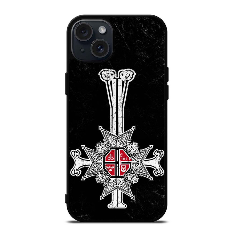 GHOST ROCK BAND LOGO 3 iPhone 15 Plus Case Cover