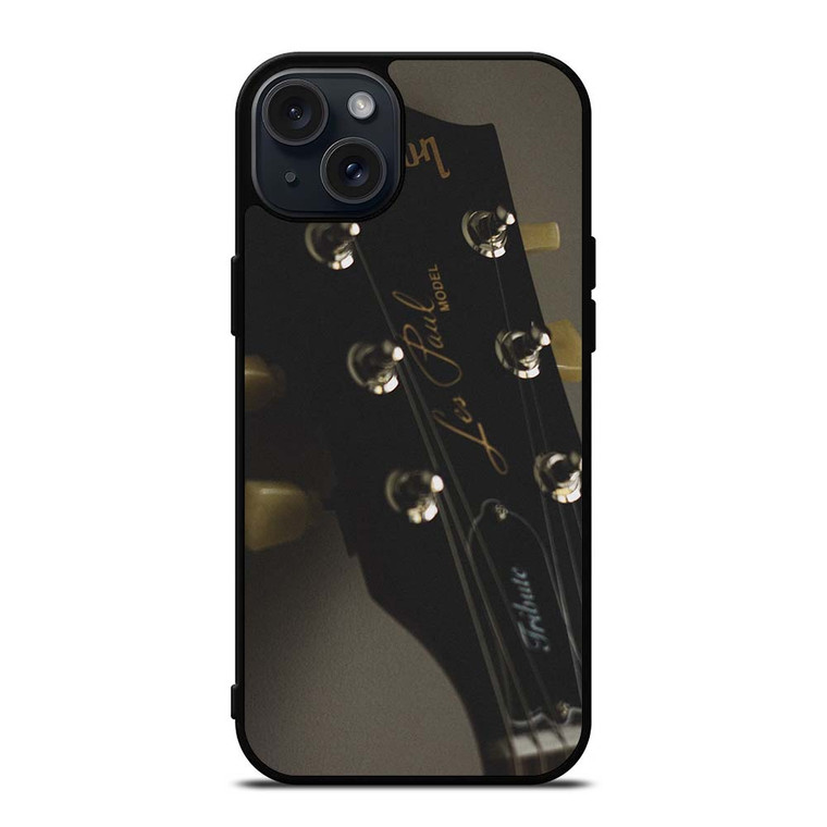 GIBSON GUITAR HEADSTOCK iPhone 15 Plus Case Cover