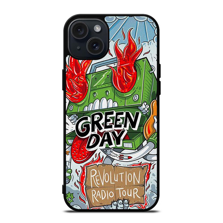 GREEN DAY REVOLUTION RADIO TOUR iPhone 15 Plus Case Cover