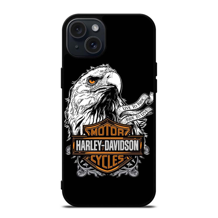 HARLEY DAVIDSON EAGLE MERCH iPhone 15 Plus Case Cover