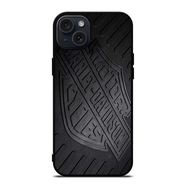 HARLEY DAVIDSON METAL LOGO iPhone 15 Plus Case Cover