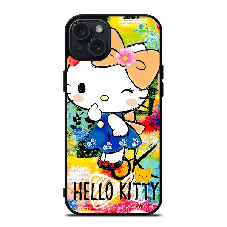 HELLO KITTY ART iPhone 15 Plus Case Cover