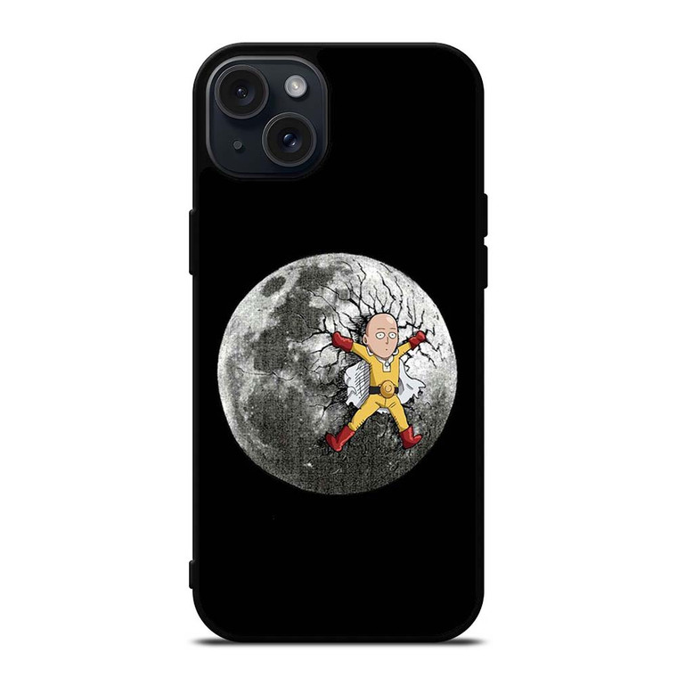 HERO SAITAMA BROKE MOON iPhone 15 Plus Case Cover