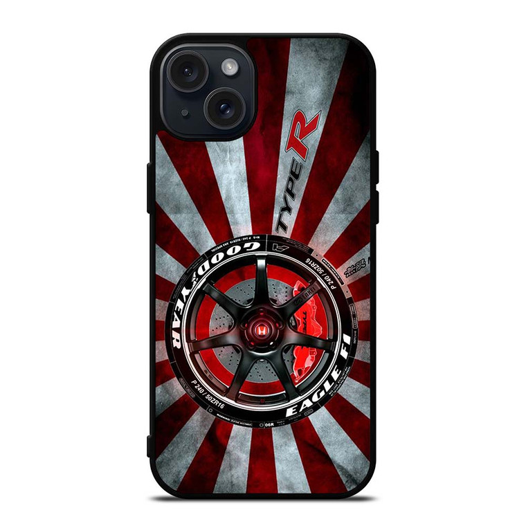 HONDA CIVIC TYPE R WHEELS iPhone 15 Plus Case Cover