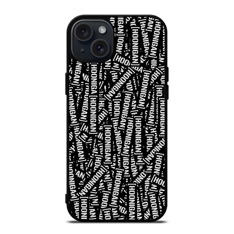 HOONIGAN RACING PATTERN iPhone 15 Plus Case Cover