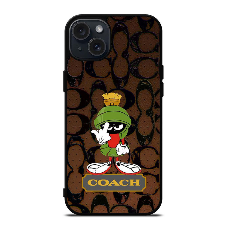HOT COACH MARVIN MIDDLE FINGER iPhone 15 Plus Case Cover