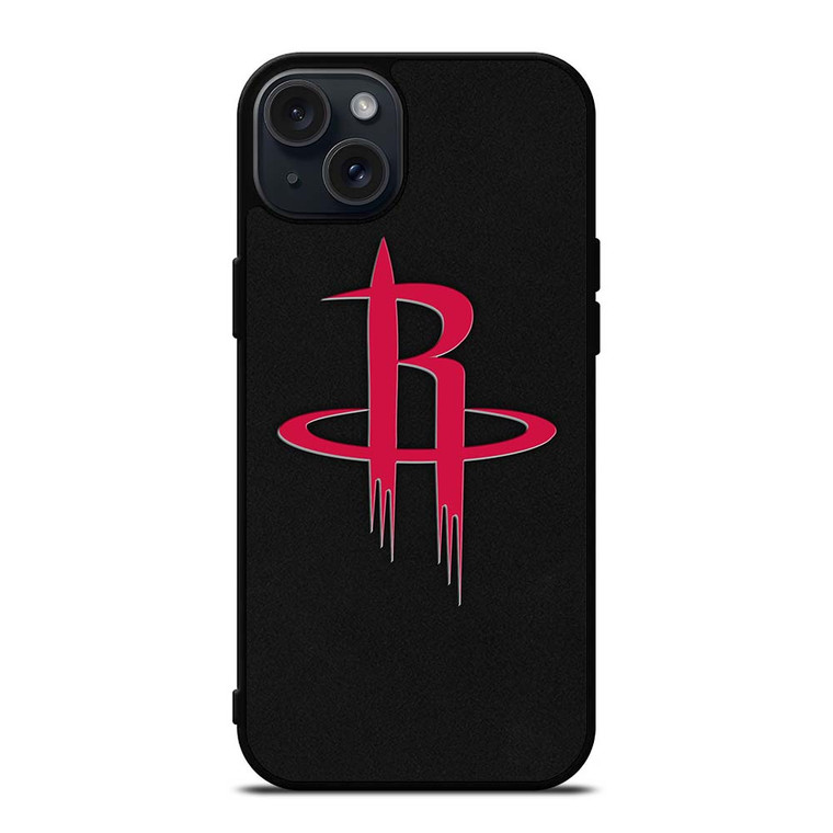 HOUSTON ROCKETS SUEDE LOGO iPhone 15 Plus Case Cover