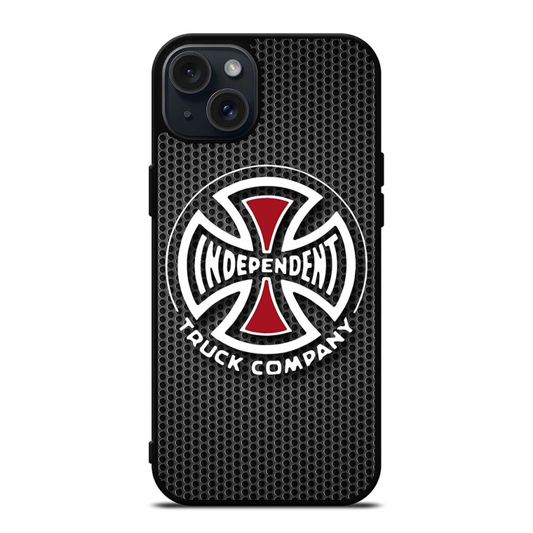 INDEPENDENT TRUCK COMPANY METAL LOGO 2 iPhone 15 Plus Case Cover