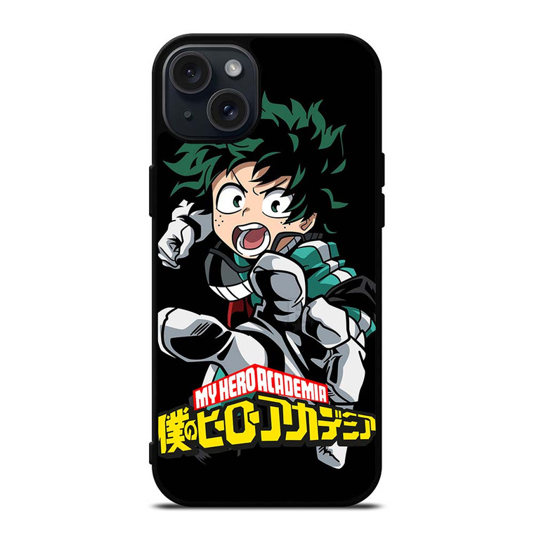 IZUKU MIDORIYA MY HERO ACADEMIA ANIME iPhone 15 Plus Case Cover