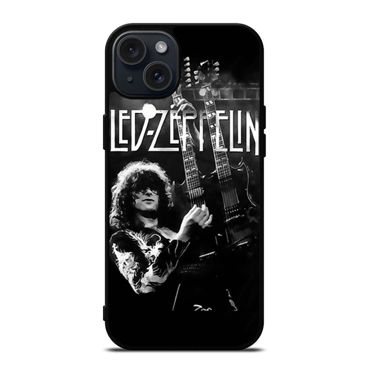 JIMMY PAGE LED ZEPPELIN iPhone 15 Plus Case Cover