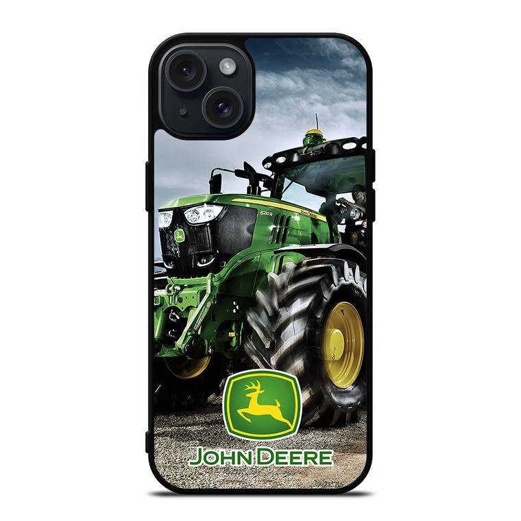 JOHN DEERE GREEN TRACTOR iPhone 15 Plus Case Cover