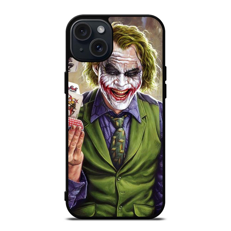 JOKER HEATH LEDGER ART 2 iPhone 15 Plus Case Cover