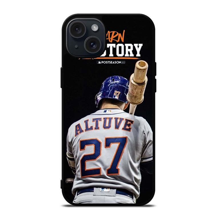 JOSE ALTUVE 27 HOUSTON ASTROS iPhone 15 Plus Case Cover JOSE ALTUVE 27 HOUSTON ASTROS iPhone 15 Plus Case Cover