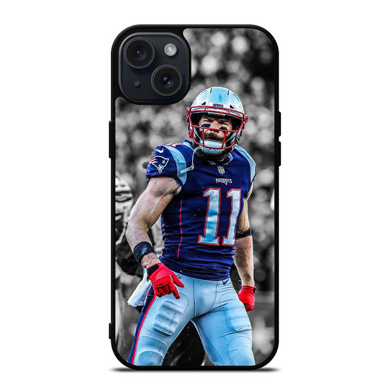 JULIAN EDELMAN NEW ENGLAND PATRIOTS NFL 2 iPhone 15 Plus Case Cover