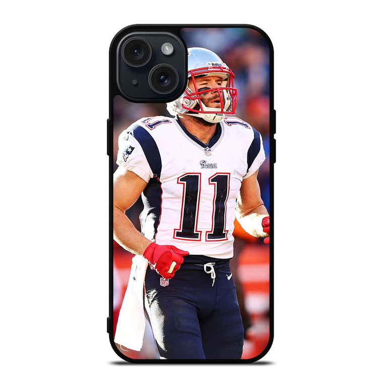JULIAN EDELMAN NEW ENGLAND PATRIOTS NFL iPhone 15 Plus Case Cover