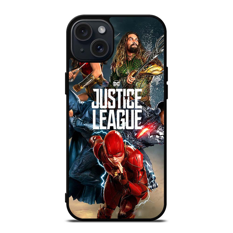 JUSTICE LEAGUE DC SUPER HERO iPhone 15 Plus Case Cover