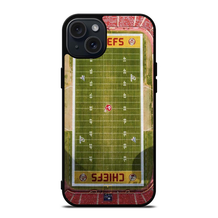 KANSAS CITY CHIEFS FOOTBALL ARENA iPhone 15 Plus Case Cover