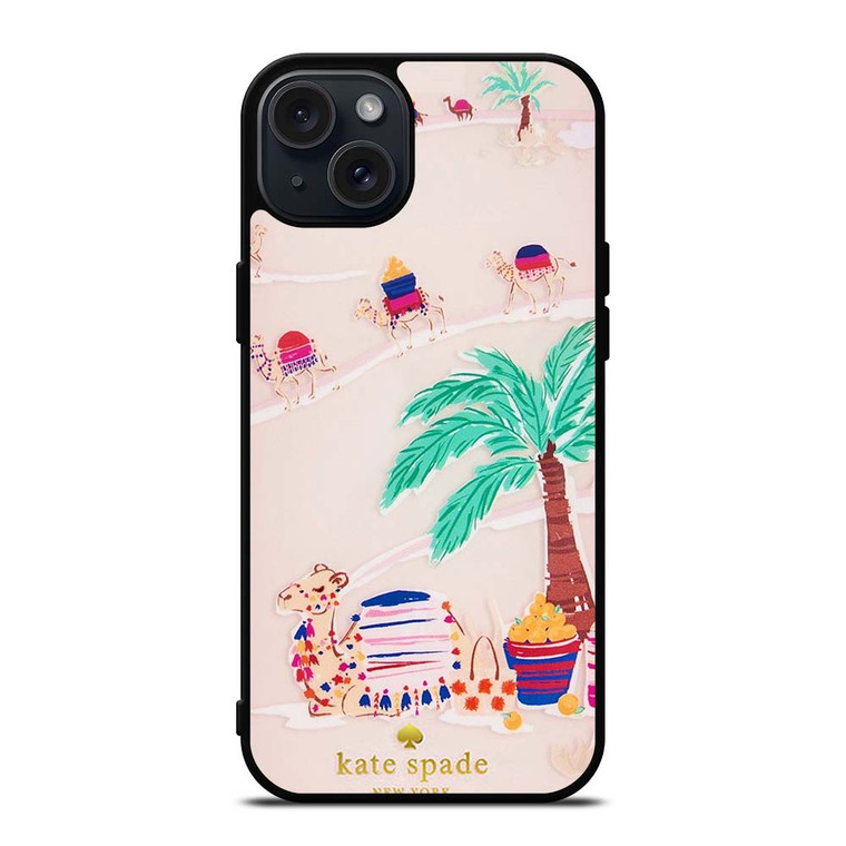 KATE SPADE DESERT CAMEL iPhone 15 Plus Case Cover
