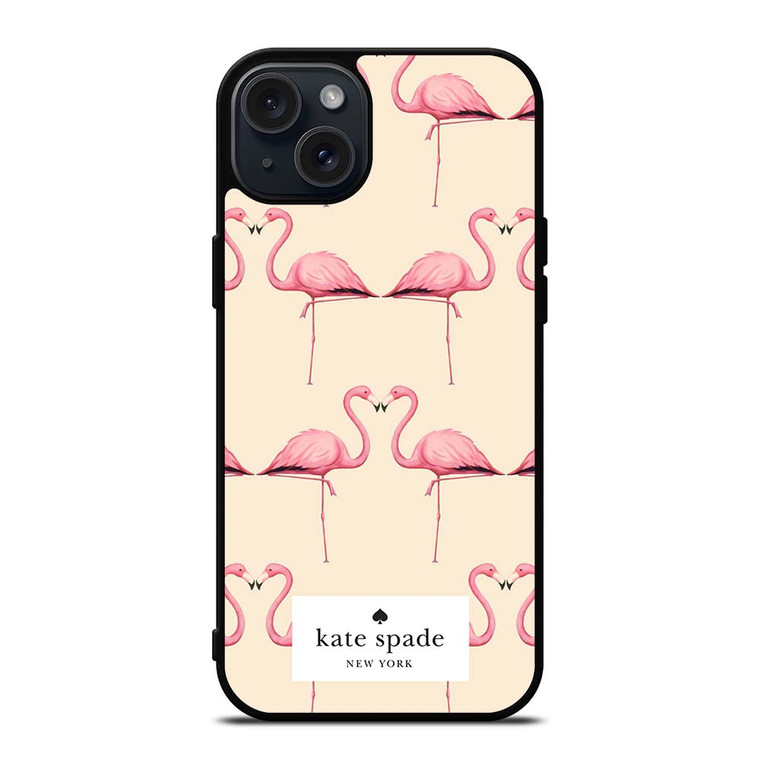 KATE SPADE FLAMINGO iPhone 15 Plus Case Cover