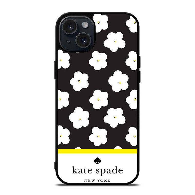 KATE SPADE FLOWER PATTERN 3 iPhone 15 Plus Case Cover