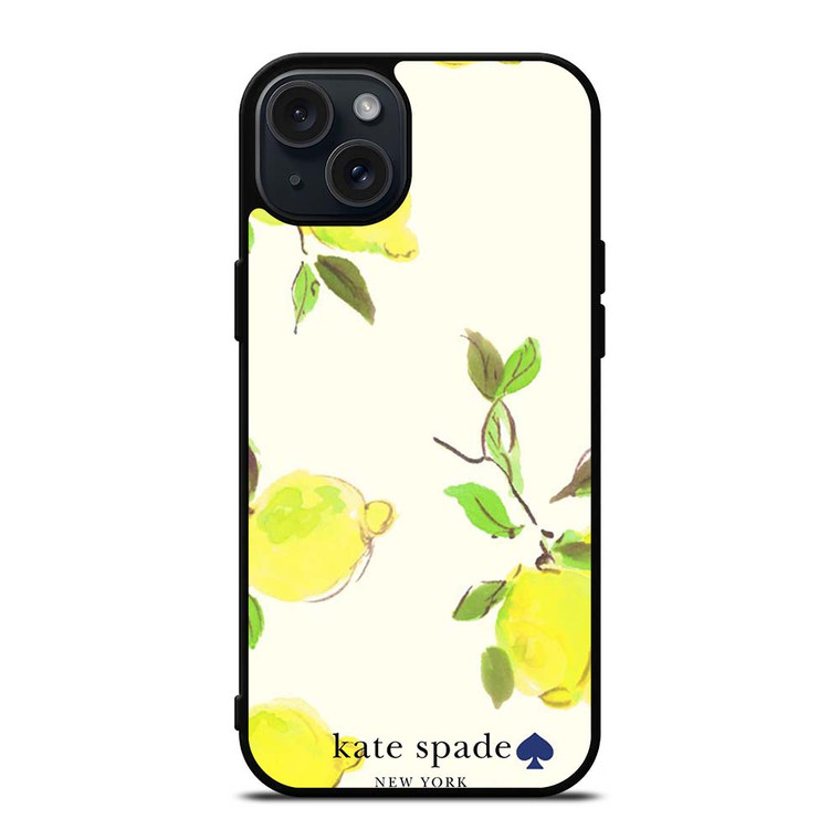 KATE SPADE NEW YORK LEMON iPhone 15 Plus Case Cover