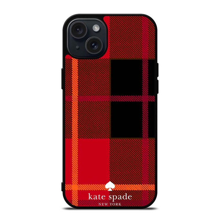 KATE SPADE NEW YORK RED iPhone 15 Plus Case Cover