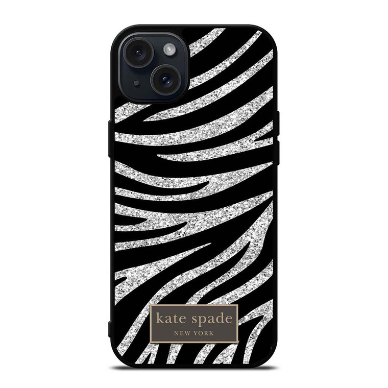 KATE SPADE NEW YORK ZEBRA PATTERN iPhone 15 Plus Case Cover