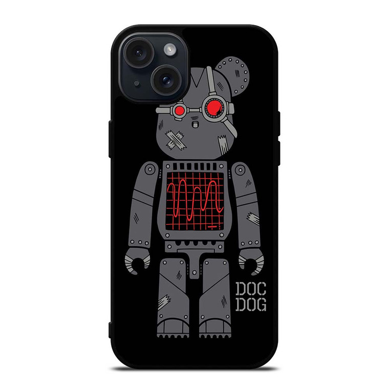 KAWS ROBOT HYPERBEAST DOC DOG iPhone 15 Plus Case Cover