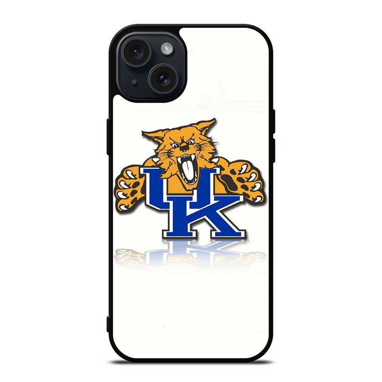 KENTUCKY WILDCATS SIMPLE LOGO iPhone 15 Plus Case Cover