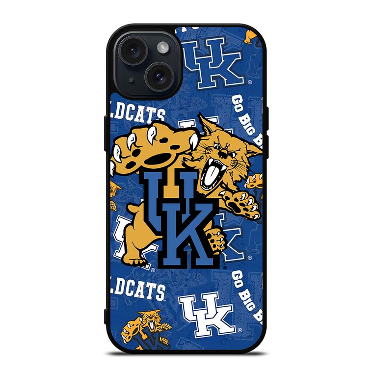 KENTUCKY WILDCATS WALLPAPER MLS iPhone 15 Plus Case Cover