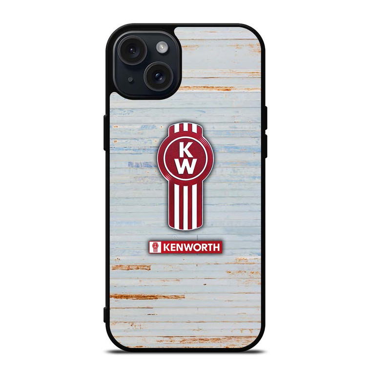 KENWORTH TRUCK RUSTY CONTAINER iPhone 15 Plus Case Cover