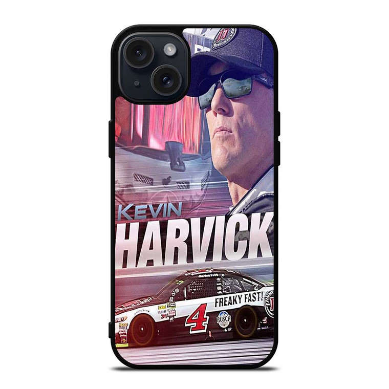 KEVIN HARVICK NASCAR DRIVER iPhone 15 Plus Case Cover