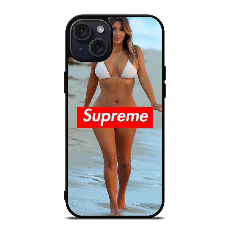 KIM KARDASHIAN SEXY SUPREME iPhone 15 Plus Case Cover KIM KARDASHIAN SEXY SUPREME iPhone 15 Plus Case Cover