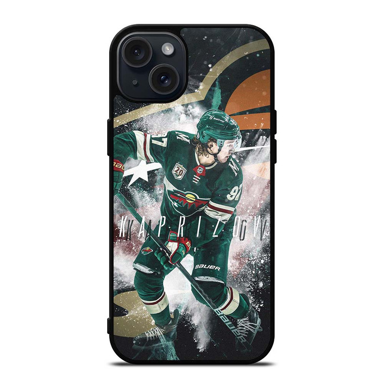 KIRILL KAPRIZOV MINNESOTA WILD 2 iPhone 15 Plus Case Cover KIRILL KAPRIZOV MINNESOTA WILD 2 iPhone 15 Plus Case Cover