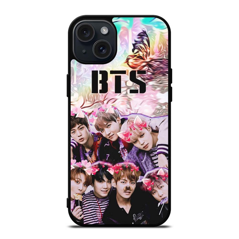 KPOP BTS COLLAGE iPhone 15 Plus Case Cover