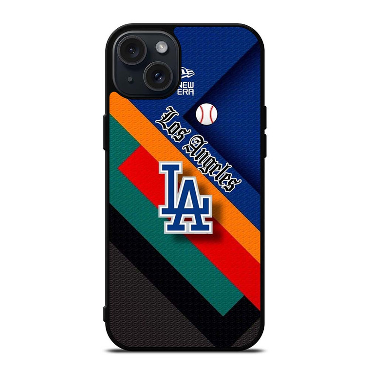 LA DODGERS NEW ERA STRIPS iPhone 15 Plus Case Cover