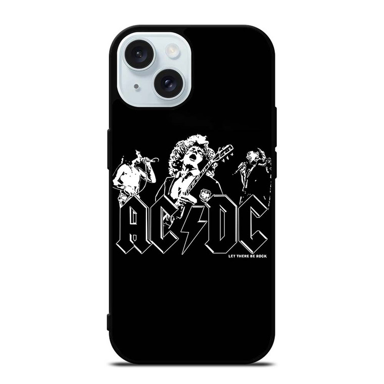 ACDC ROCK BAND iPhone 15 Case Cover