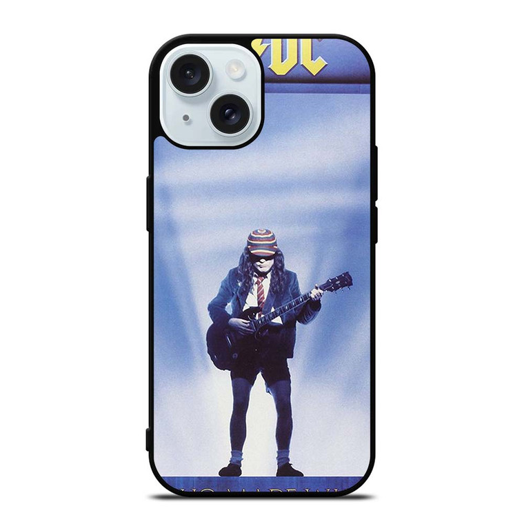 ACDC WHO MADE WHO ALBUM COVER iPhone 15 Case Cover ACDC WHO MADE WHO ALBUM COVER iPhone 15 Case Cover