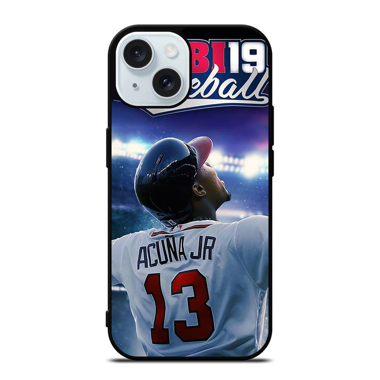 ACUNA JR 13 ATLANTA BRAVES  iPhone 15 Case Cover