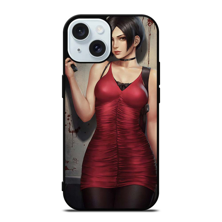 ADA WONG RESIDENT EVIL GAMES iPhone 15 Case Cover